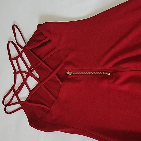 Privy|Burgundy Dress|Size Small| - Picture 5 of 16